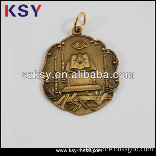 Engraved custom metal jewelry tags
